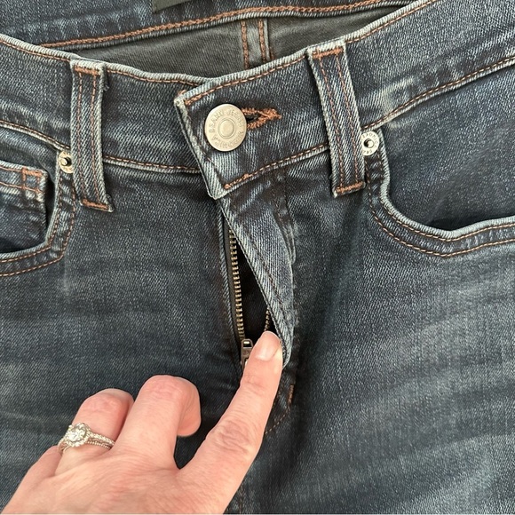 Veronica Beard Emma Skinny Mid Rise Women’s Dark Ink Jeans Sz 27/4 GUC - Picture 4 of 8